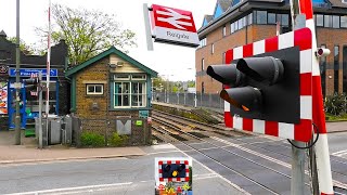 Reigate Level Crossing Surrey [upl. by Moser]