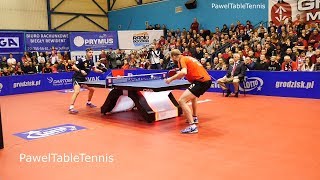 Timo Boll vs Pavel Sirucek  Champions League 2019 Table Tennis [upl. by Aital]