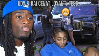 STAZZ REACTS PART 3 UDY amp KAI CENAT LOYALTY TEST [upl. by Hutson]