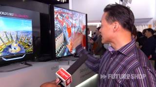 55quot 65quot 85quot OLED UTRA HD TV from LG  Future Shop  CES 2013 [upl. by Ennovahc72]