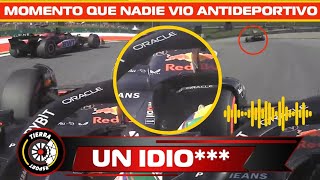 ¡ANTIDEPORTIVO MOMENTO QUE NADIE VIO EN EL QUE OCON BLOQUEA A CHECO PEREZ QUALY SPRINT GP AUSTRIA [upl. by Milton]