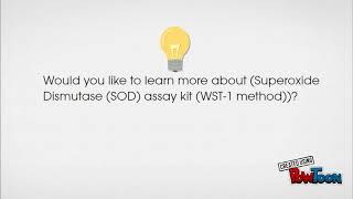 Superoxide Dismutase SOD Typed Activity Assay Kit [upl. by Etta372]