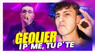 GEOLIER  quotI p me tu p tequot  sanremo2024 REACTION LIVE [upl. by Bennir]