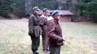 WW2 SS Veteran speaks to WW2 SS Reenactors [upl. by Nnyladnarb]