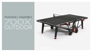 How to Assemble Your Cornilleau 700X Outdoor Table Tennis Table  Aussie Table Tennis [upl. by Innob]