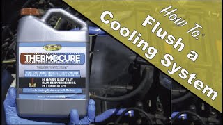 How to Flush the Cooling System of a Volvo 240 B230F [upl. by Carmencita]