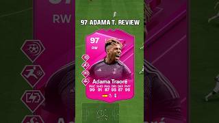 97 Adama Traoré Review in EA Sports FC 24 shorts short fc24 eafc24 adamatraore futties wolves [upl. by Denys797]