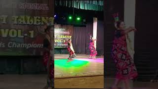 Two sisters duet dance performance in bhanja kala mandapa [upl. by Ireg]