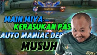 MIYA MASUK META 2024 mobilelegends miya hero [upl. by Lecia]