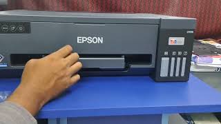 ESPON ECO TANK L11050 Ink Tank Printer Ink Installing first Time [upl. by Ahel]