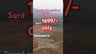 Low cost Resort Farm Lands sale  Guest house farm land layouts Red sandal Narsipatnam Kothakota [upl. by Ellenaej]