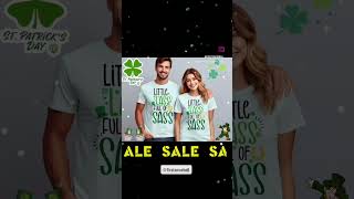 🍀 St Patricks Day Custom TShirt [upl. by Adelaida]