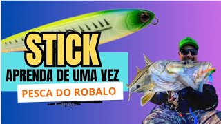 🔸 FAÇA esse TRABALHO de ISCA e aumente sua Produtividade na Pesca do Robalo de STICK [upl. by Brett781]