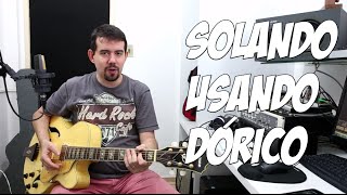 Solando em dórico GUITARRA 04 [upl. by Regor]