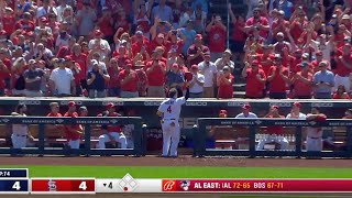 Yadier Molina hits TWO home runs in a game [upl. by Aynnat522]