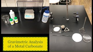 Procedure Gravimetric Analysis [upl. by Anigue]