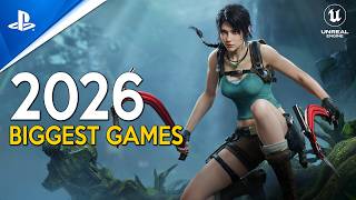 TOP 40 BIGGEST NEW Games coming in 2026 with Crazy NEXT GEN 4K Graphics [upl. by Gaultiero]