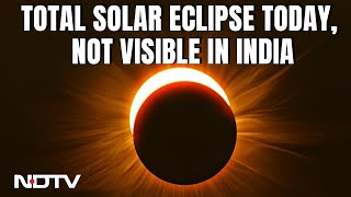 Solar Eclipse In India  Total Solar Eclipse Today Not Visible In India [upl. by Falkner582]