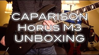 Caparison Horus M3 Pro Black Unboxing [upl. by Ludovico600]