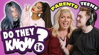 Do Parents Know Their Teens Favorite 2018 Songs  React Do They Know It [upl. by Oiramad]