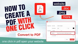 How to Create Clickable Hyperlinks in a PDF  Easy StepbyStep GuideEasy Guide hyperlinks [upl. by Vilhelmina669]