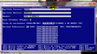 Como obtener la CURP fácil y rapido [upl. by Heady409]