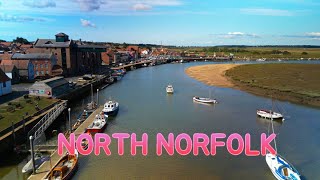 NORTH NORFOLK FROM A CAMCORDER AND A DRONE IN 4K UHD [upl. by Eldnik]