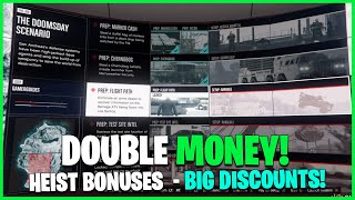 DOUBLE MONEY HEIST DISCOUNTS amp LIMITEDTIME CONTENT  GTA ONLINE WEEKLY UPDATE [upl. by Carlie]