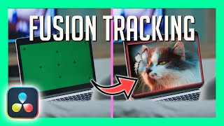 How to ACTUALLY use the Planar Tracker in Fusion  DaVinci Resolve 17 Tutorial [upl. by Ressay]