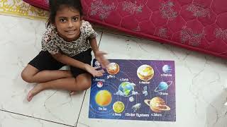 Solar sSystem planets naming by Shaanvi [upl. by Ema]