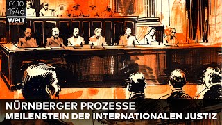 1 Oktober 1946 Seltene Aufnahmen  Die Nürnberger Prozesse gegen NSKriegsverbrecher [upl. by Renaud]