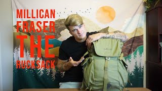 Millican Fraser the Rucksack Review A great hybrid travel and hiking bag [upl. by Nerad]