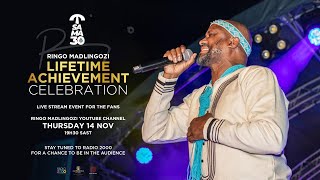 SAMA30 Ringo Madlingozi Lifetime Achievement Celebration LIVESTREAM for the Fans [upl. by Aneetsirhc]