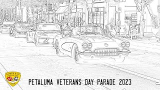 Petaluma Veterans Day Parade 2023 [upl. by Aicilic849]