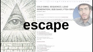 Escaping the Matrix LIVE  Setup SMMA Cold Email Campaign with Me [upl. by Fidele]