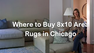 Where to Buy 8x10 Area Rugs in Chicago  Rouzati Rugs Long Version [upl. by Figone]