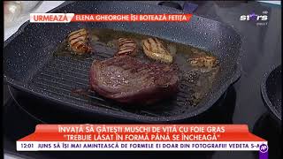 Învață să gătești mușchi de vită cu foie gras [upl. by Troy]