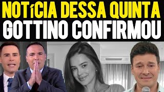 QUINTA TRISTE VERA VIEL ESPOSA DO APRESENTADOR RODRIGO FARO GOTTINO CHORANDO CONFIRMOU TRAGÉDIA [upl. by Eiltan]