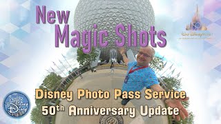 Walt Disney World 50th Anniversary  Photo Pass  Magic Shots  Tiny World  Super Zoom [upl. by Papst]