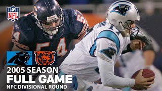 FULL GAME Carolina Panthers vs Chicago Bears  NFL 2005 Season NFC Divisional Round [upl. by Tristam325]