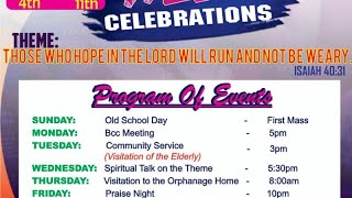 CYON Orerokpe Parish Youth Week Activity Day 7 [upl. by Yedsnil]