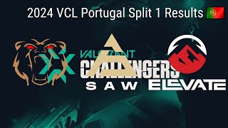 2024 VCL Portugal Tempest Split 1 Results [upl. by Senior821]