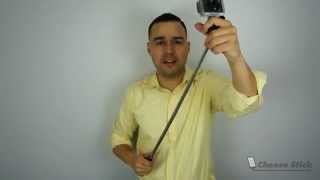 Howto mount GoPro Camera to Selfie Stick [upl. by Caputo]