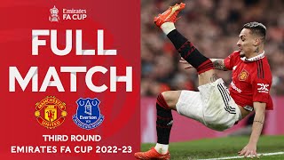 FULL MATCH  Manchester United v Everton  Third Round  Emirates FA Cup 202223 [upl. by Boothman534]