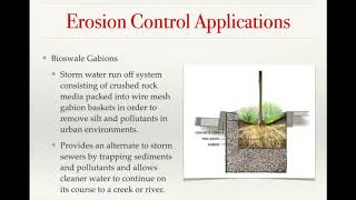 Civil and Erosion Control Gabions Webinar [upl. by Asilav]