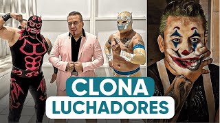 El Hijo del Tirantes CLONA luchadores en VERACRUZ [upl. by Ajim]