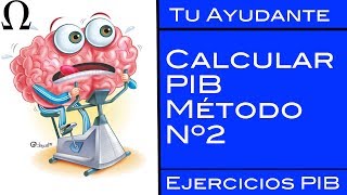 PIB  Ejercicios PIB  Método Nº2  Tu Ayudante Economía [upl. by Simah540]