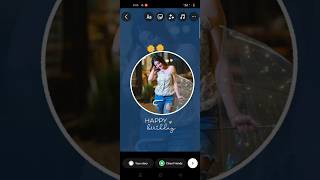 Instagram birthday story ideas 👌🎂 digitalsangita shorts trending tutorial [upl. by Ulphi]