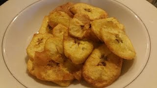 Perfect Plantain Chips Recipe [upl. by Acimaj204]