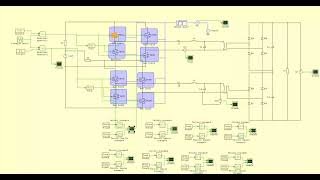 PLECS loss calculation LLC resonant converter ZVS zero voltage turnon switch [upl. by Katrina]